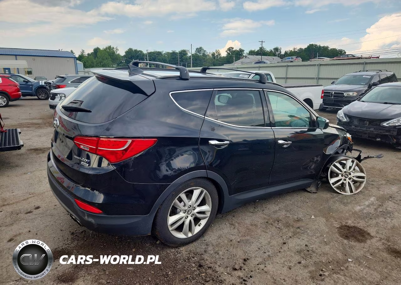 2014 Hyundai Santa Fe Sport 2.0T VIN:5XYZWDLA9EG225956 - 3