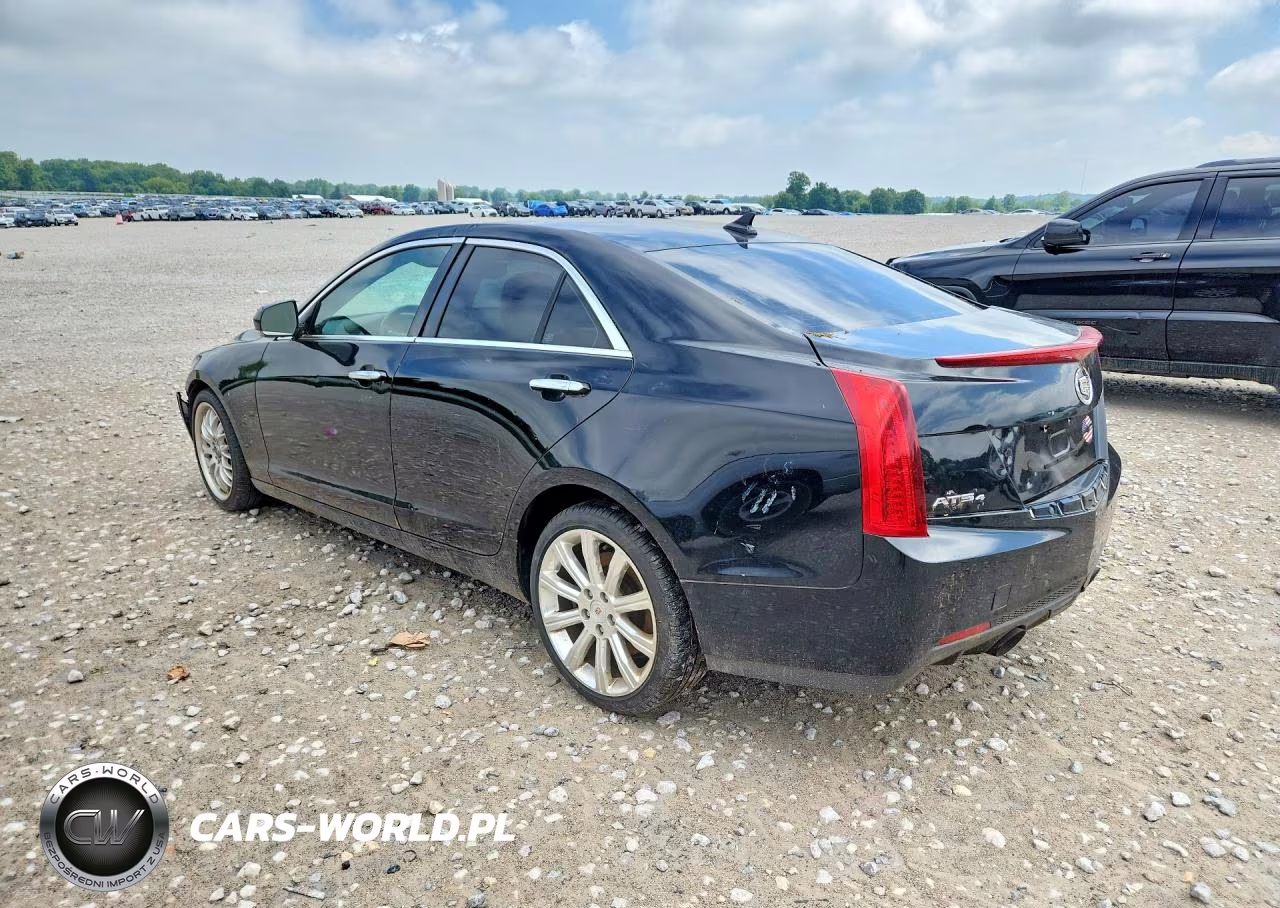 2013 Cadillac Ats Luxury VIN:1G6AH5RX3D0126338 - 2