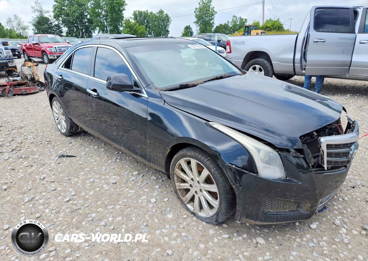 2013 Cadillac Ats Luxury VIN:1G6AH5RX3D0126338 - 4