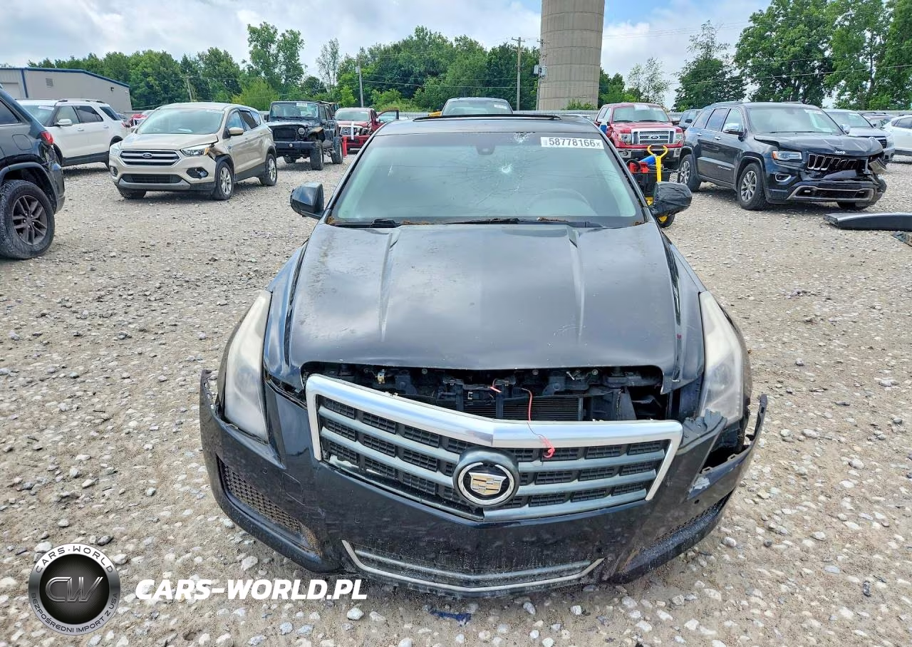 2013 Cadillac Ats Luxury VIN:1G6AH5RX3D0126338 - 5