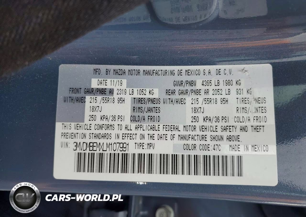 2020 Mazda Cx-30 Premium VIN:3MVDMBEMXLM107991 - 14