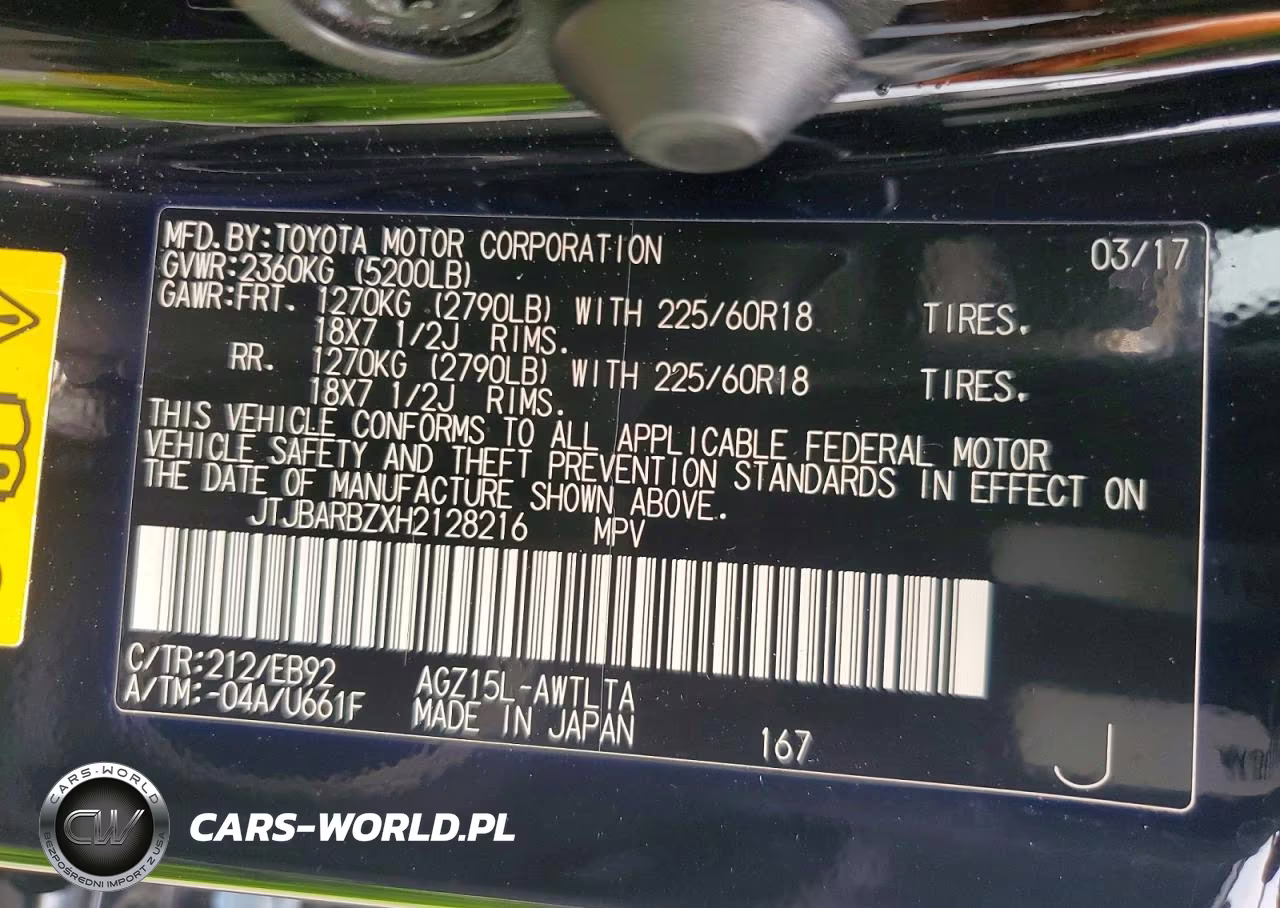 2017 Lexus Nx 200T F Sport VIN:JTJBARBZXH2128216 - 13