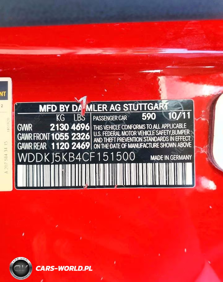 2012 Mercedes-Benz E 350 VIN:WDDKJ5KB4CF151500 - 12