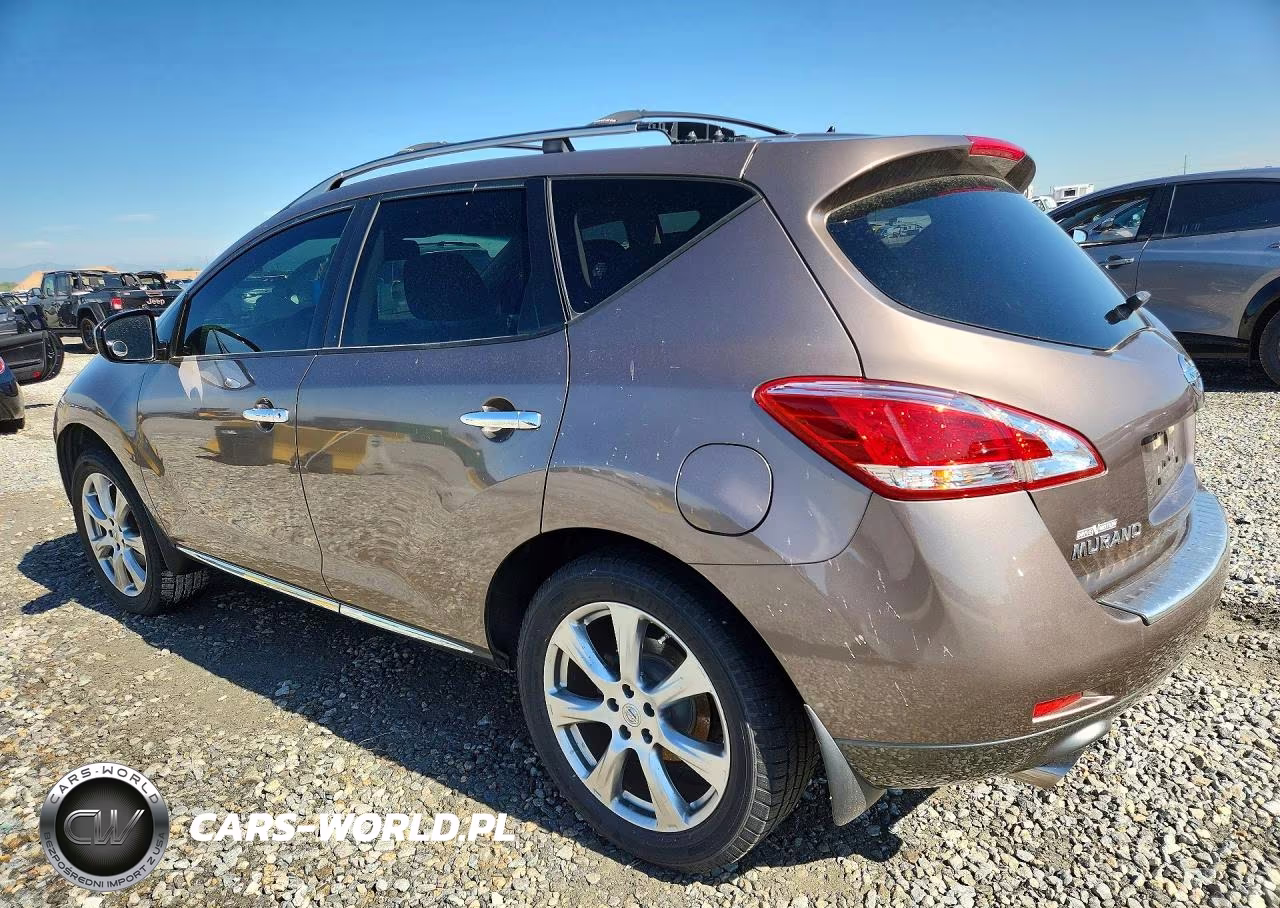 2014 Nissan Murano Le VIN:JN8AZ1MW1EW501616 - 2