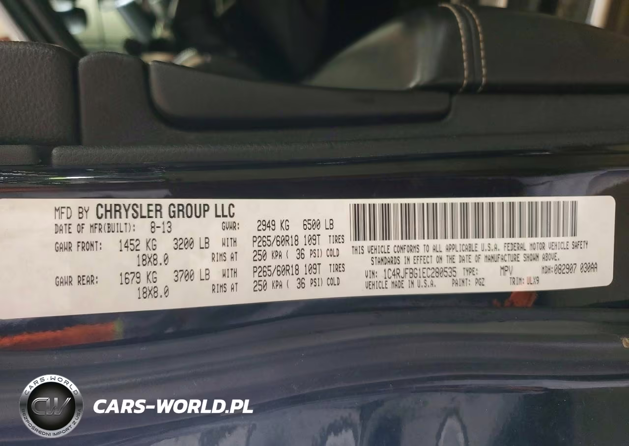 2014 Jeep Grand Cherokee Limited VIN:1C4RJFBG1EC280535 - 13