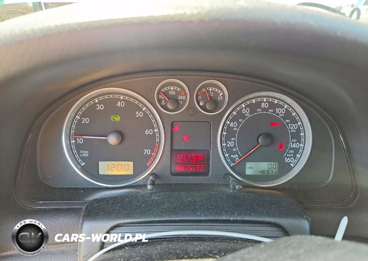 2004 Volkswagen Passat Gl VIN:WVWMD63B84P050728 - 9