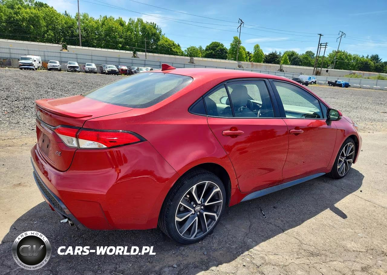 2020 Toyota Corolla Se VIN:JTDS4RCE9LJ000201 - 3