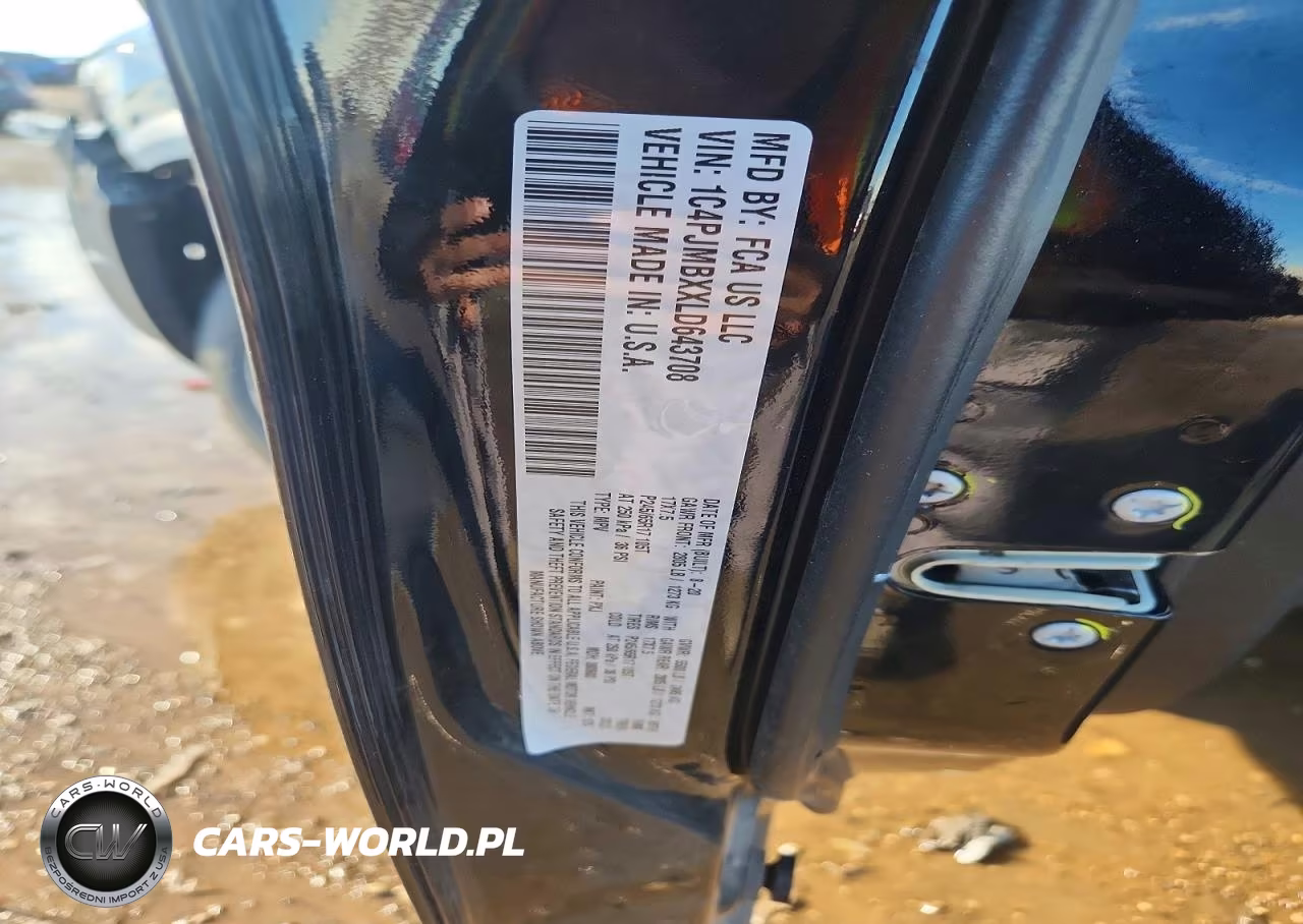 2020 Jeep Cherokee Trailhawk VIN:1C4PJMBXXLD643708 - 12