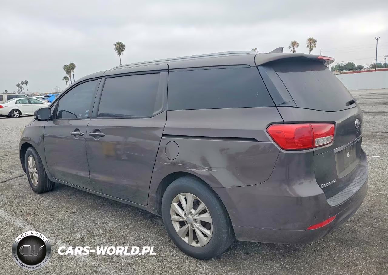 2015 Kia Sedona Lx VIN:KNDMB5C16F6027996 - 2