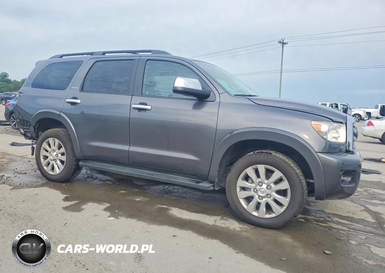 2012 Toyota Sequoia Platinum VIN:5TDDW5G15CS072597 - 4
