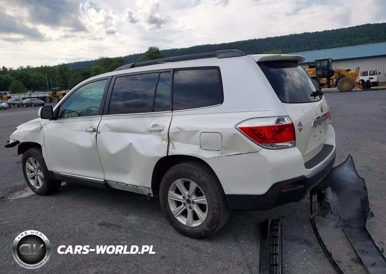 2012 Toyota Highlander Se VIN:5TDBK3EH7CS149235 - 2