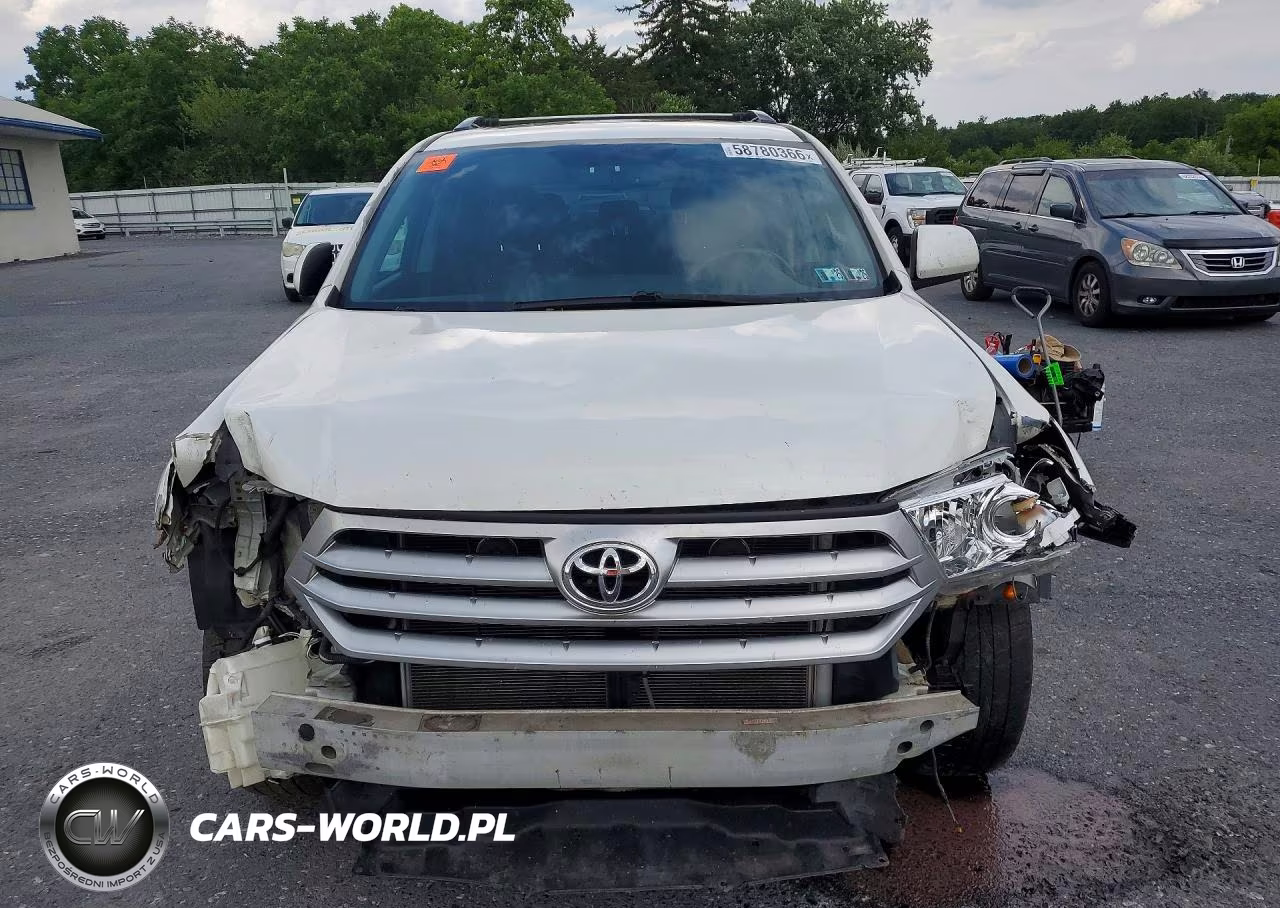 2012 Toyota Highlander Se VIN:5TDBK3EH7CS149235 - 5