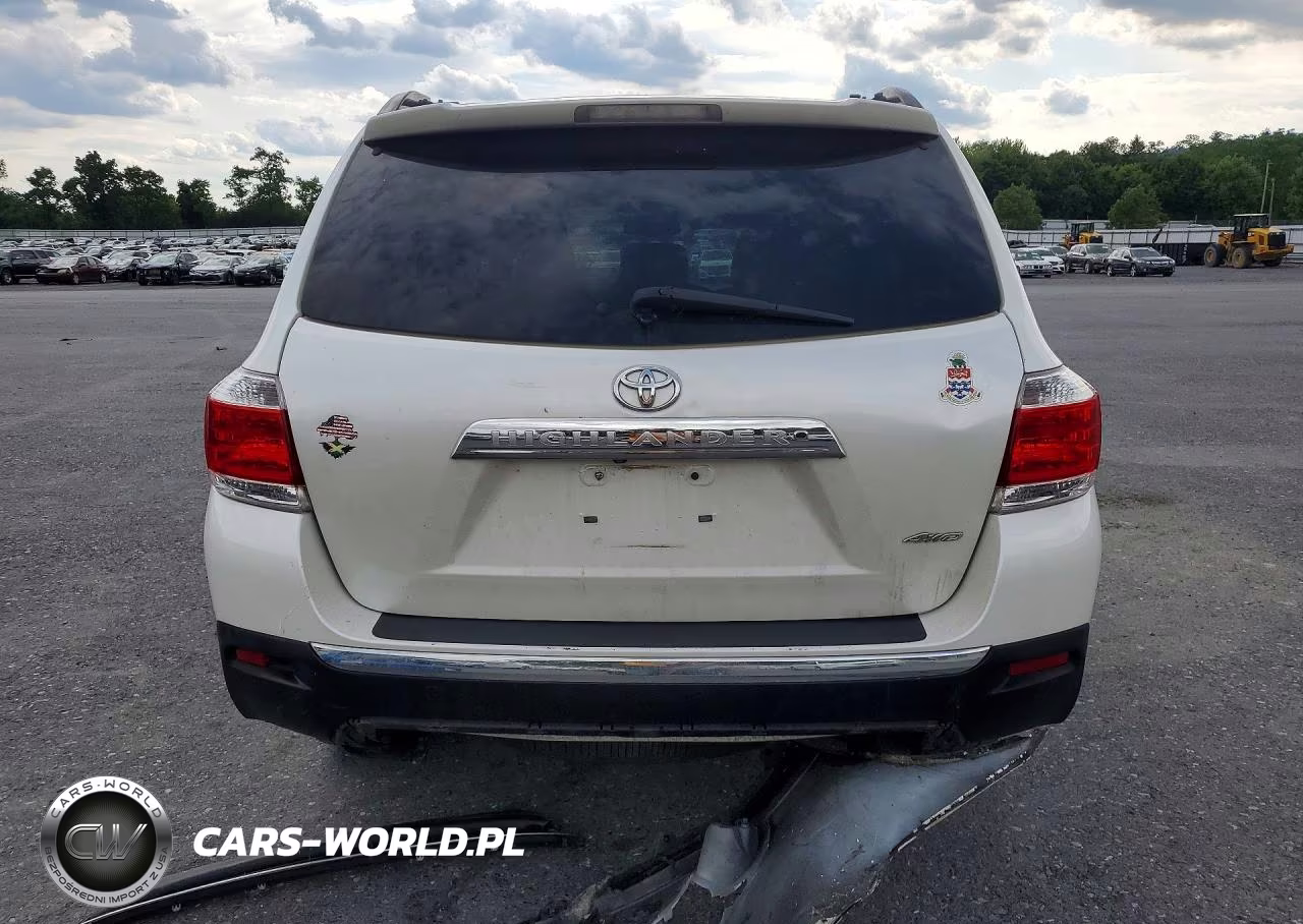 2012 Toyota Highlander Se VIN:5TDBK3EH7CS149235 - 6
