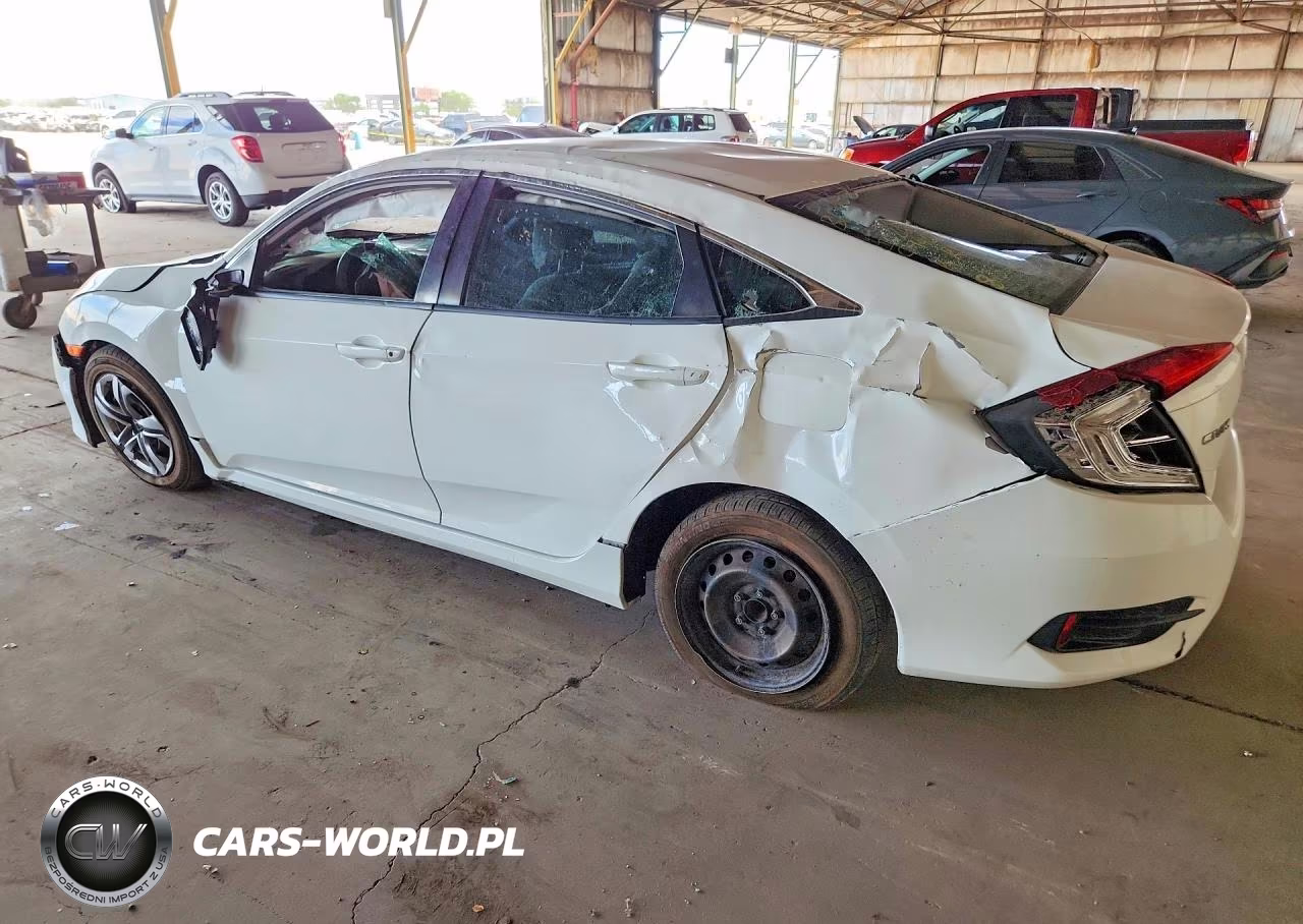 2017 Honda Civic Lx VIN:19XFC2F54HE012445 - 2
