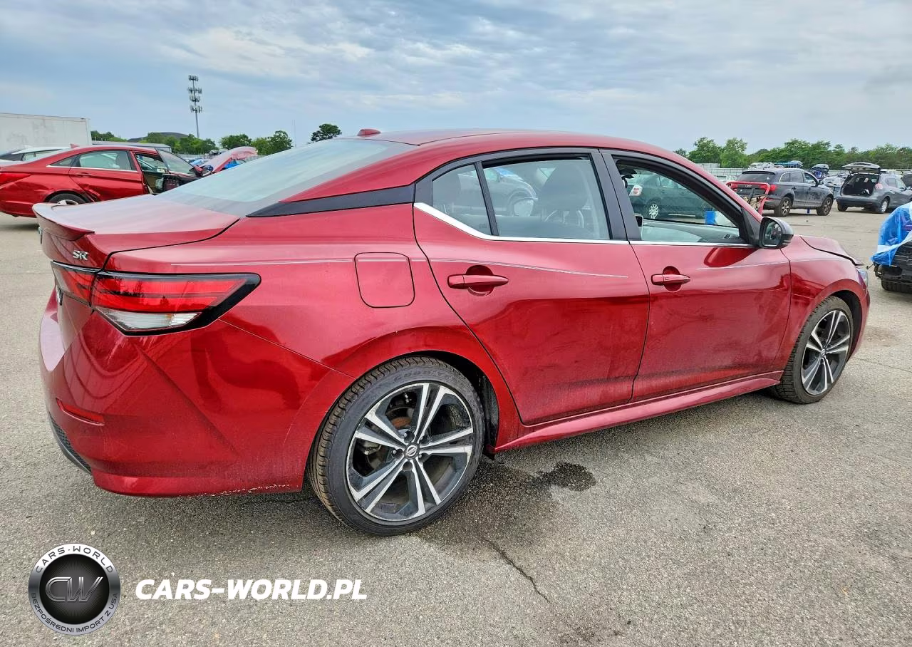2021 Nissan Sentra Sr VIN:3N1AB8DV0MY326169 - 3