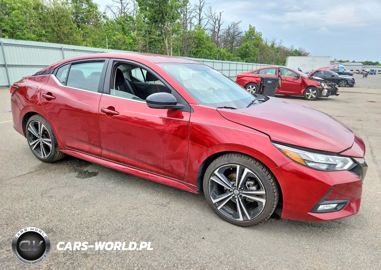 2021 Nissan Sentra Sr VIN:3N1AB8DV0MY326169 - 4