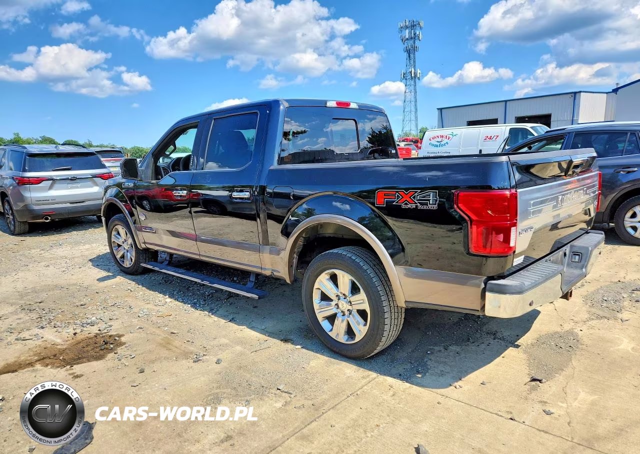 2018 Ford F150 Supercrew VIN:1FTFW1E17JFD72840 - 2