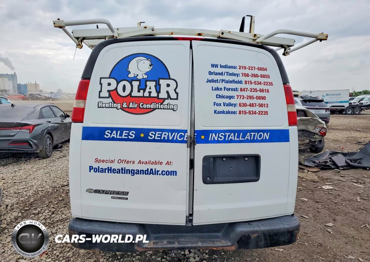 2015 Chevrolet Express G2500 VIN:1GCWGFCF8F1237704 - 6