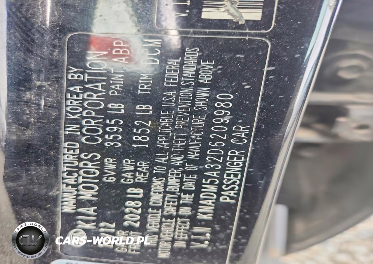 2013 Kia Rio Lx VIN:KNADM5A32D6209980 - 12