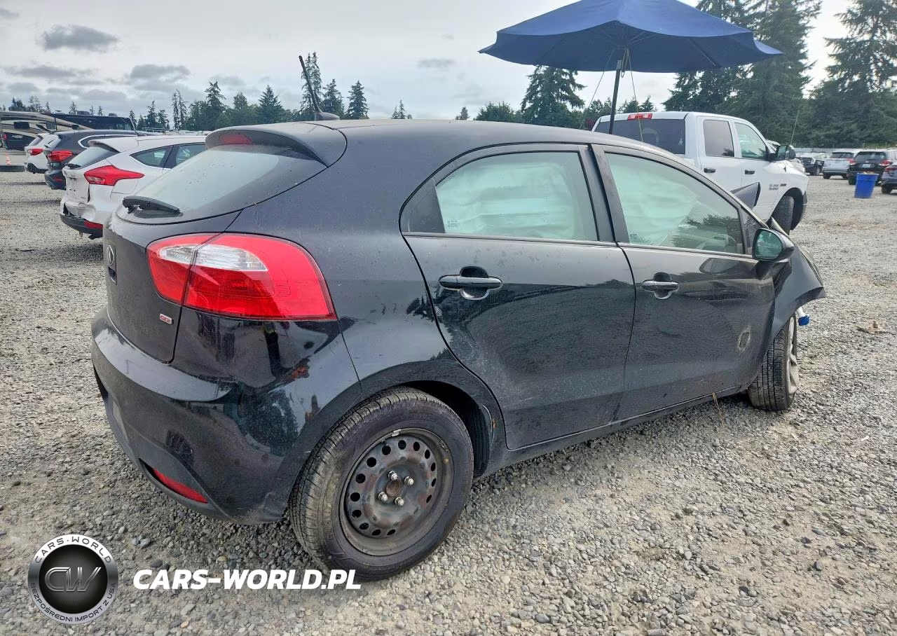 2013 Kia Rio Lx VIN:KNADM5A32D6209980 - 3