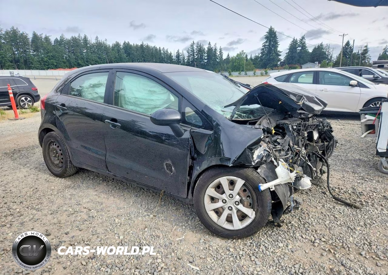 2013 Kia Rio Lx VIN:KNADM5A32D6209980 - 4