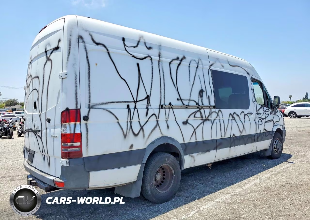 2017 Mercedes-Benz Sprinter 3500 Delivery Van VIN:WD3PF1CD7HP547748 - 3