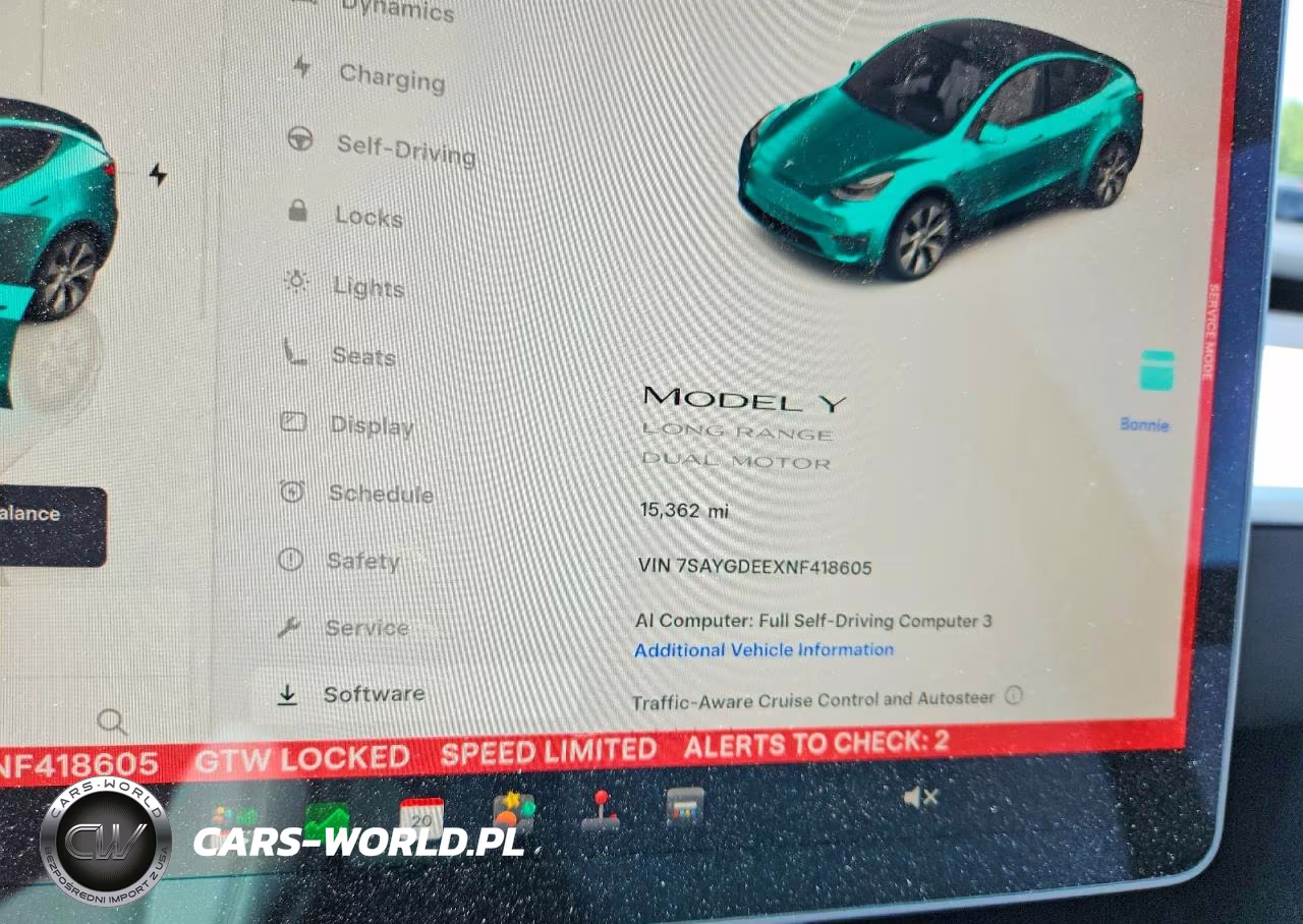 2022 Tesla Model Y VIN:7SAYGDEEXNF418605 - 9