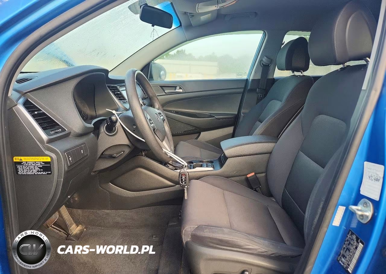 2017 Hyundai Tucson Se VIN:KM8J3CA46HU274821 - 7