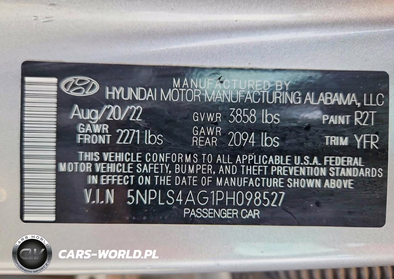 2023 Hyundai Elantra Sel VIN:5NPLS4AG1PH098527 - 12