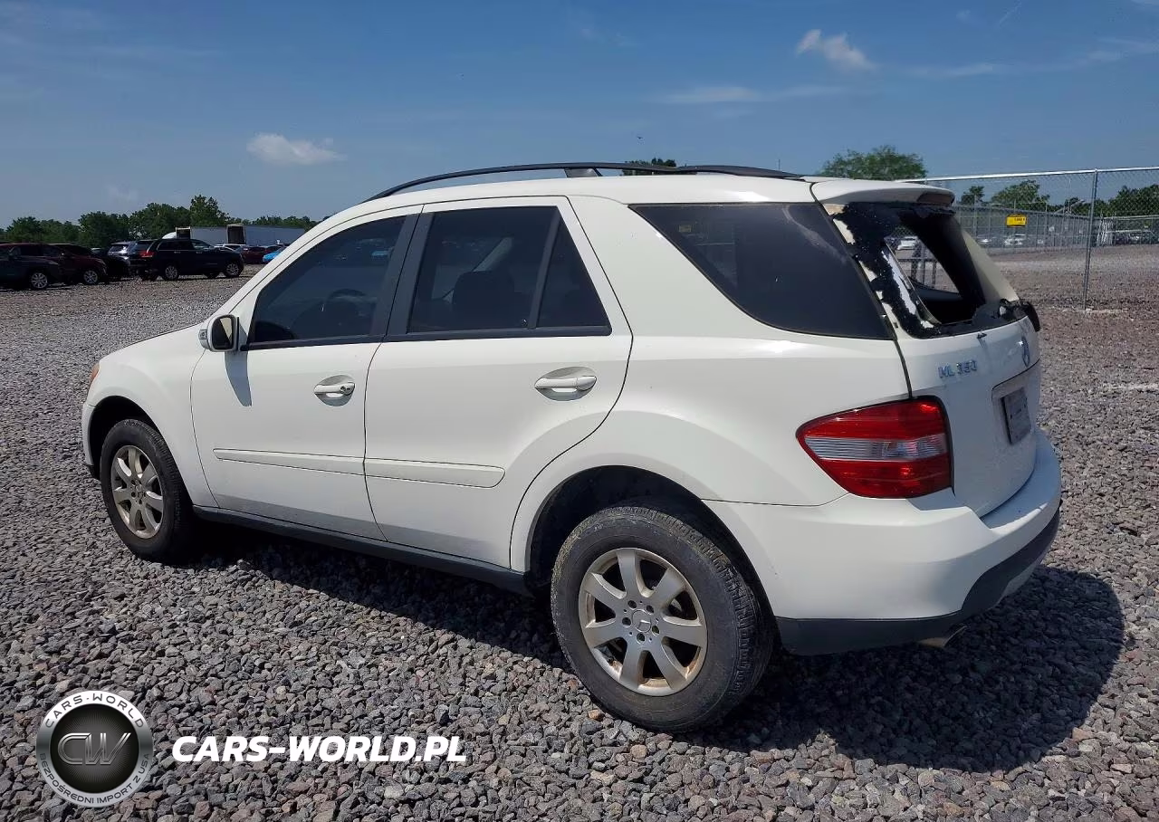 2007 Mercedes-Benz Ml 350 VIN:4JGBB86E97A176033 - 2