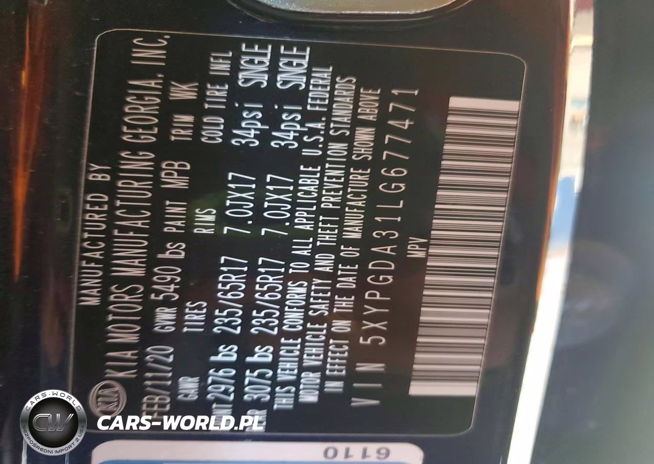 2020 Kia Sorento Lx VIN:5XYPGDA31LG677471 - 14