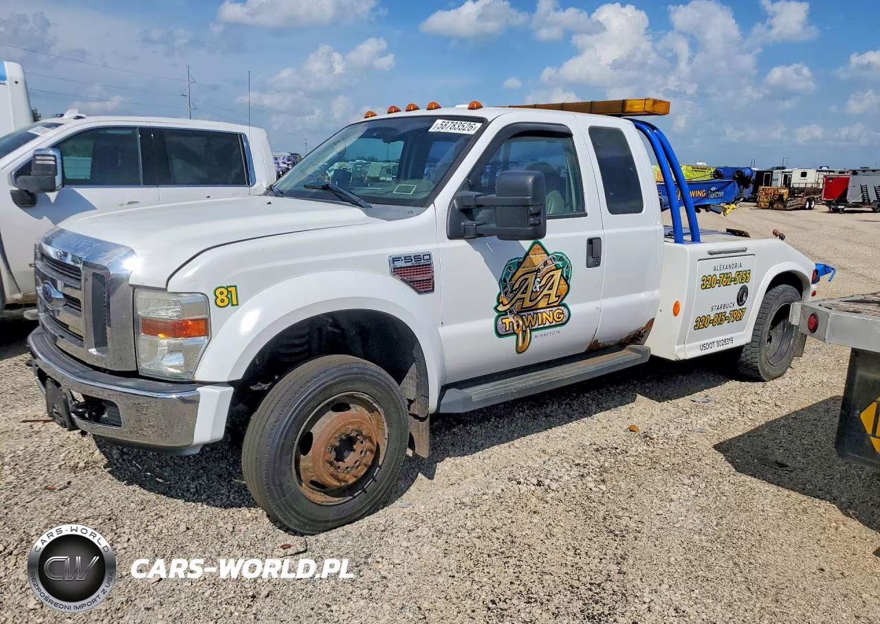 2008 Ford F550 Super Duty VIN:1FDAX56R38EA93769 - 1