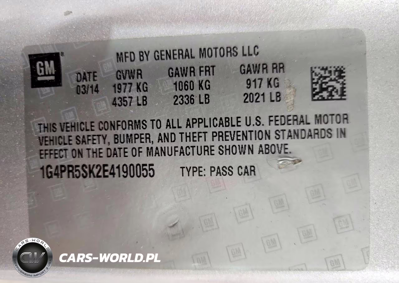 2014 Buick Verano Convenience VIN:1G4PR5SK2E4190055 - 12