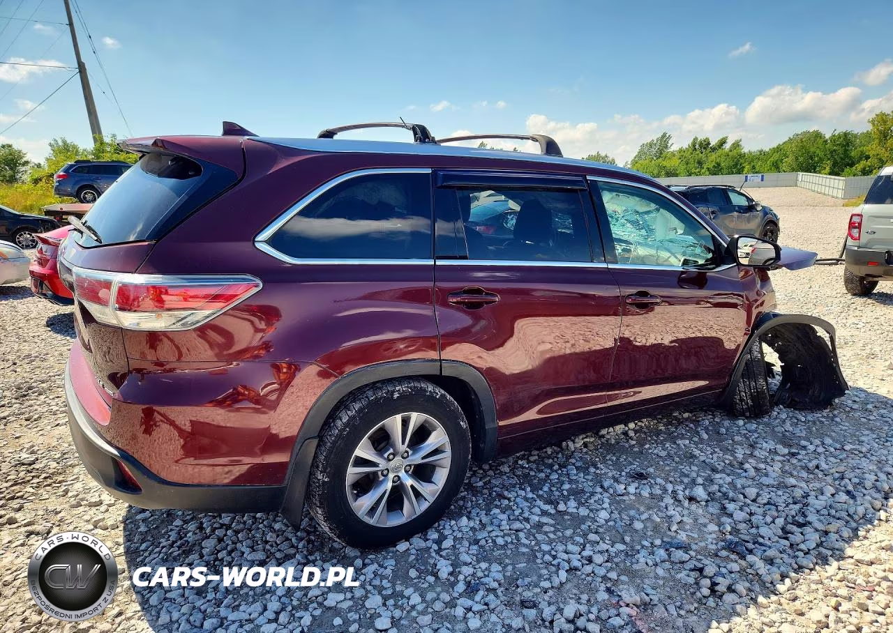 2015 Toyota Highlander Xle VIN:5TDJKRFH4FS119076 - 3