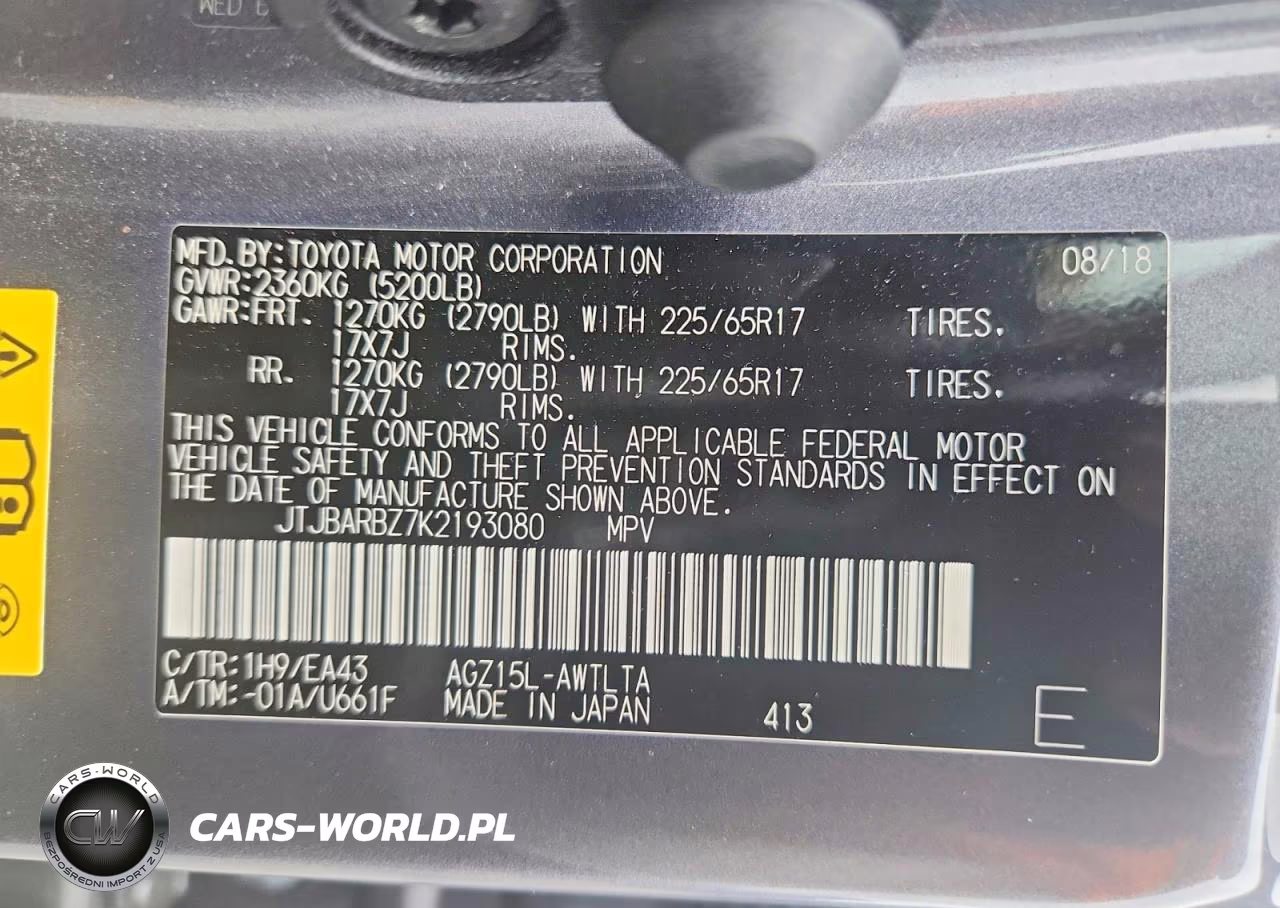 2019 Lexus Nx 300 Base VIN:JTJBARBZ7K2193080 - 13