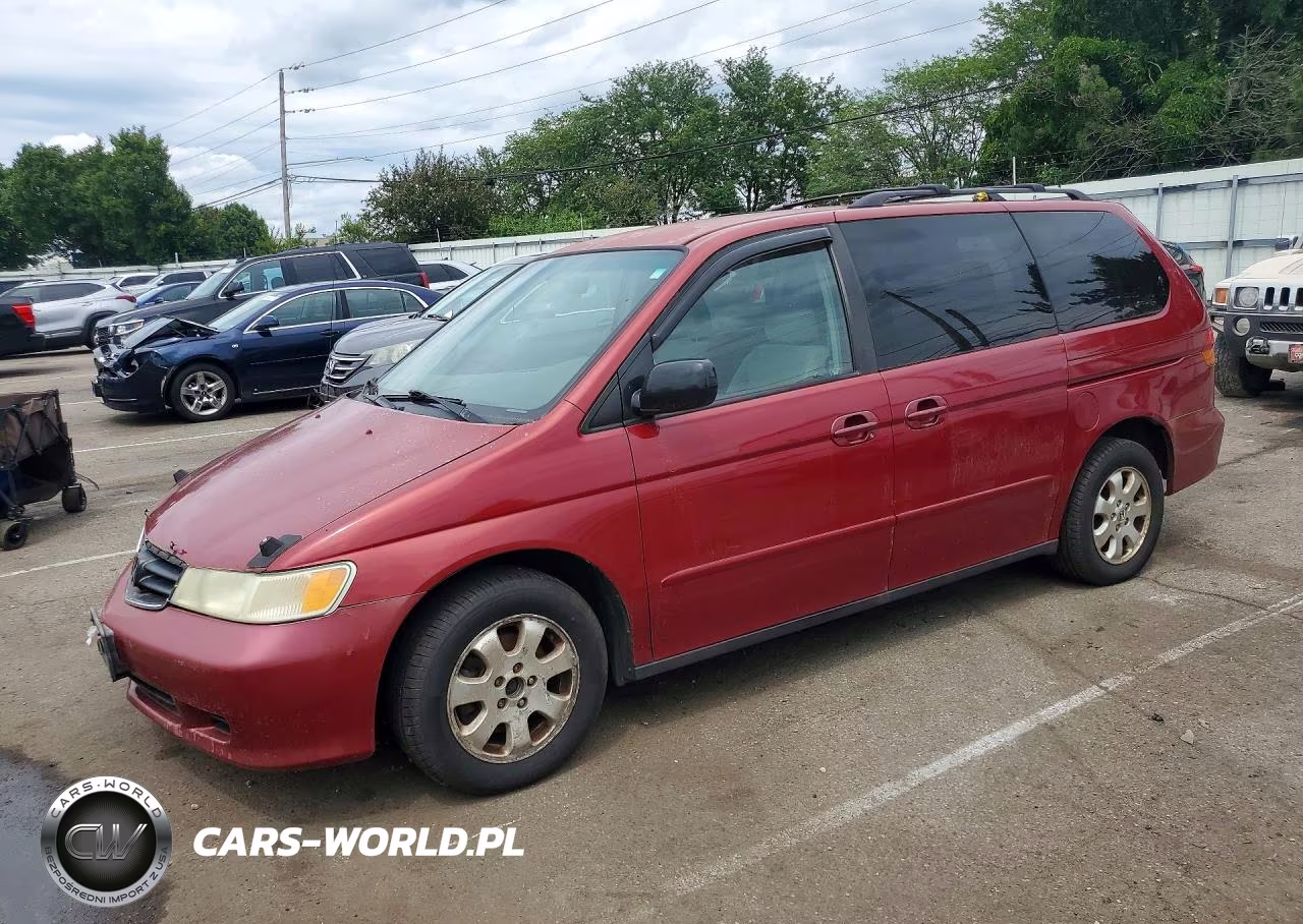 2002 Honda Odyssey Ex VIN:2HKRL186X2H556240 - 1
