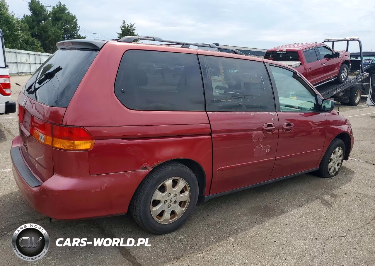 2002 Honda Odyssey Ex VIN:2HKRL186X2H556240 - 3