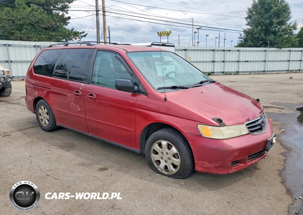 2002 Honda Odyssey Ex VIN:2HKRL186X2H556240 - 4