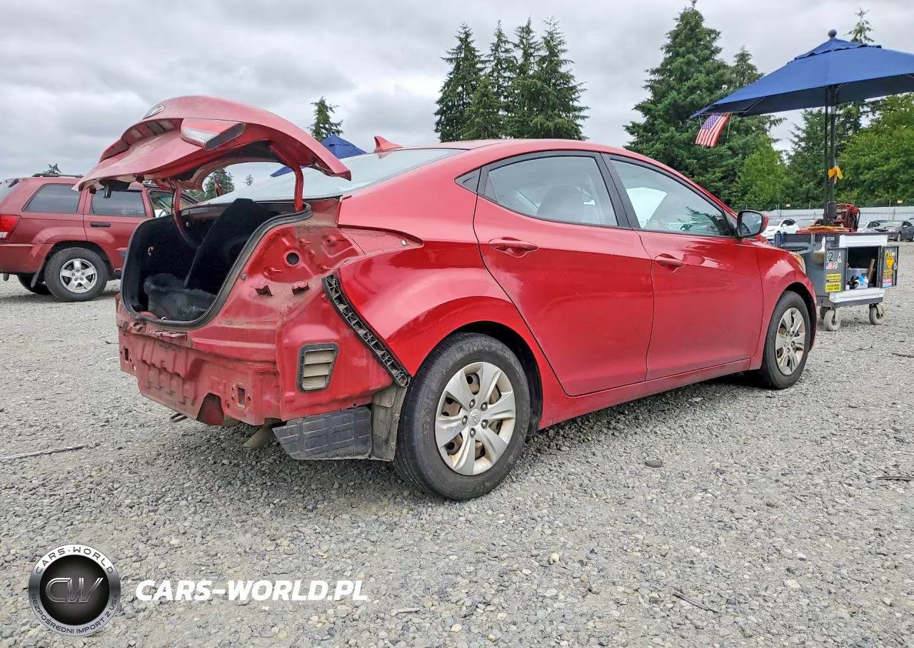 2016 Hyundai Elantra Se VIN:KMHDH4AE6GU489224 - 3