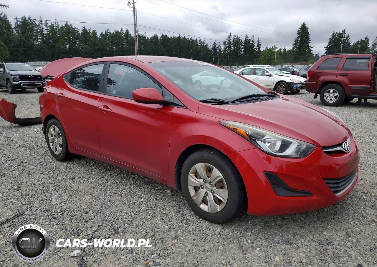 2016 Hyundai Elantra Se VIN:KMHDH4AE6GU489224 - 4