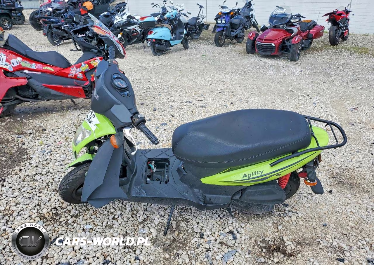 2022 Kymco Usa Inc Agility 125 VIN:LC2U6G105NC000280 - 3