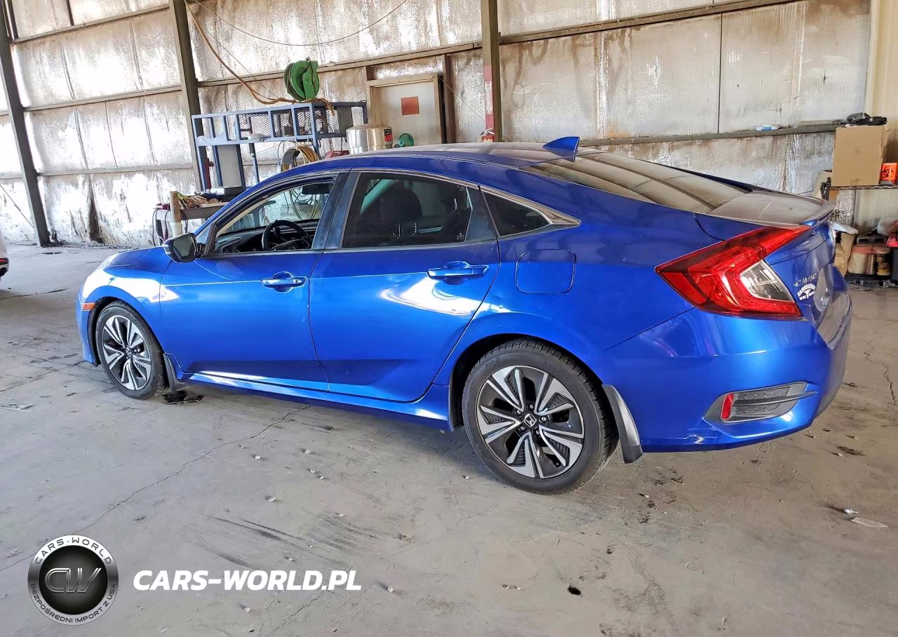 2018 Honda Civic Ex VIN:JHMFC1F38JX035353 - 2