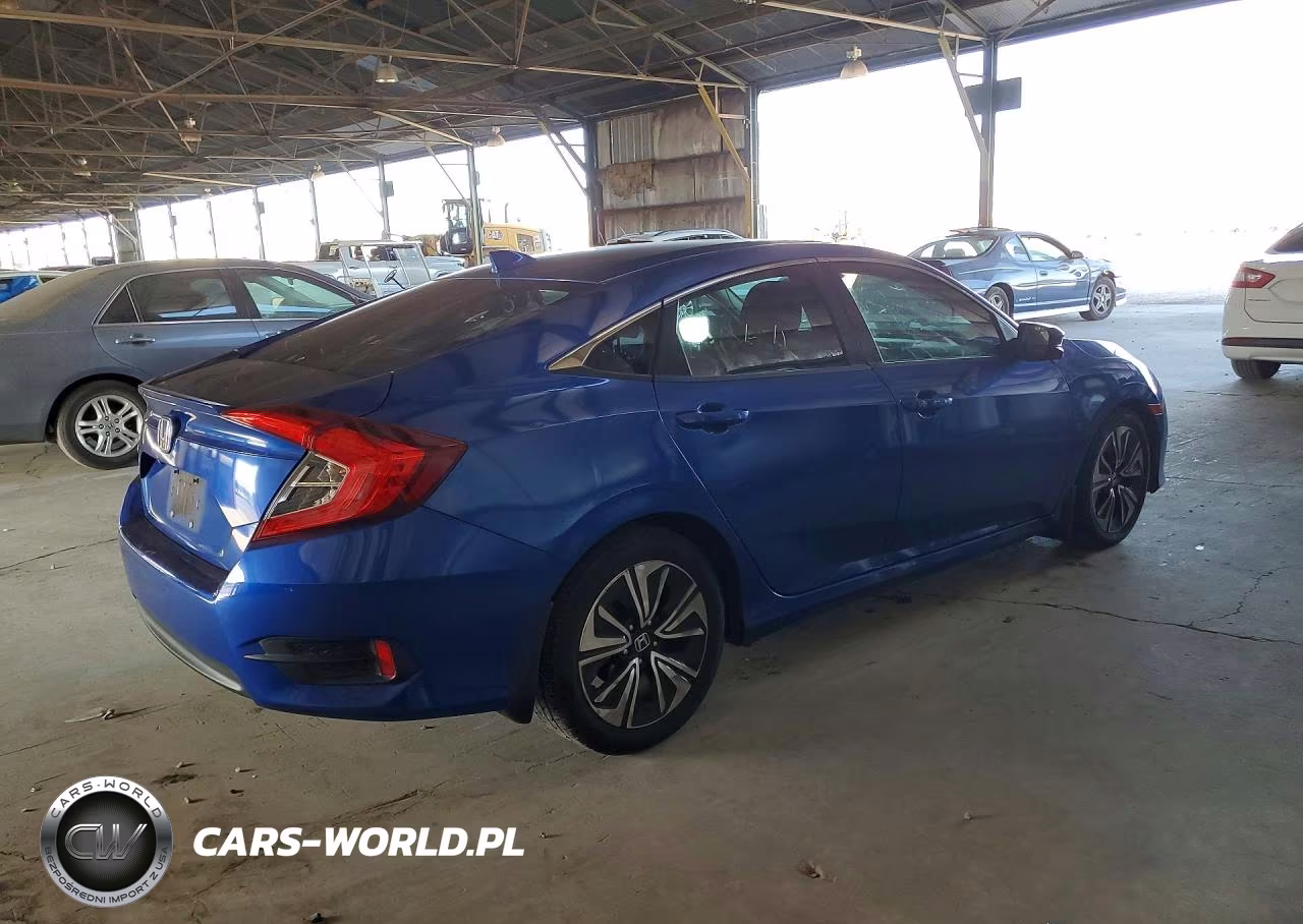 2018 Honda Civic Ex VIN:JHMFC1F38JX035353 - 3
