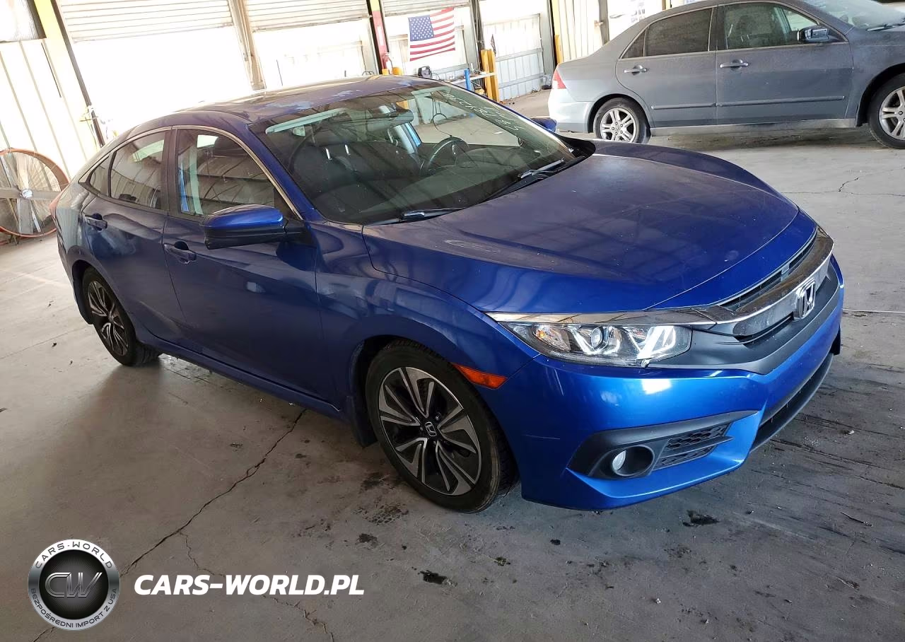 2018 Honda Civic Ex VIN:JHMFC1F38JX035353 - 4