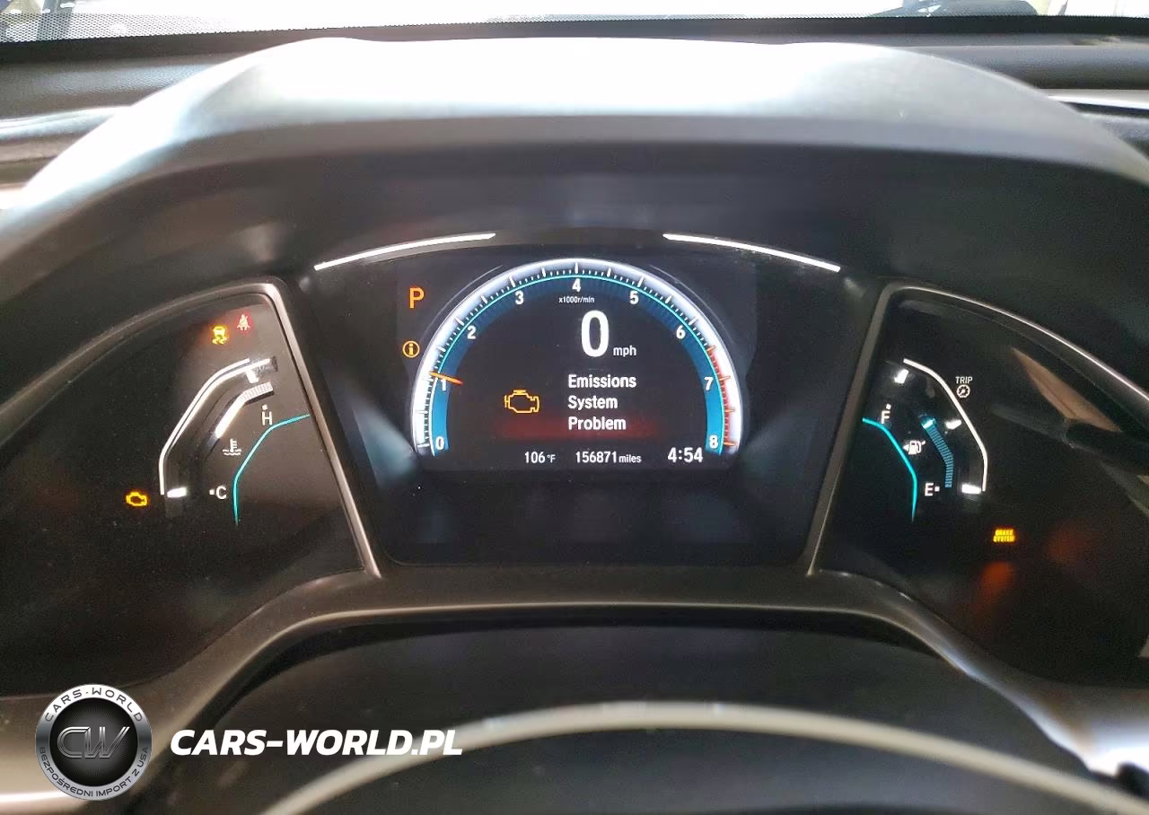 2018 Honda Civic Ex VIN:JHMFC1F38JX035353 - 9