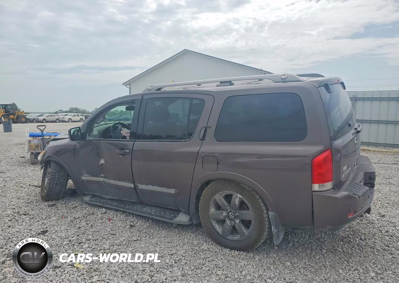 2014 Nissan Armada Platinum VIN:5N1BA0NCXEN602015 - 2