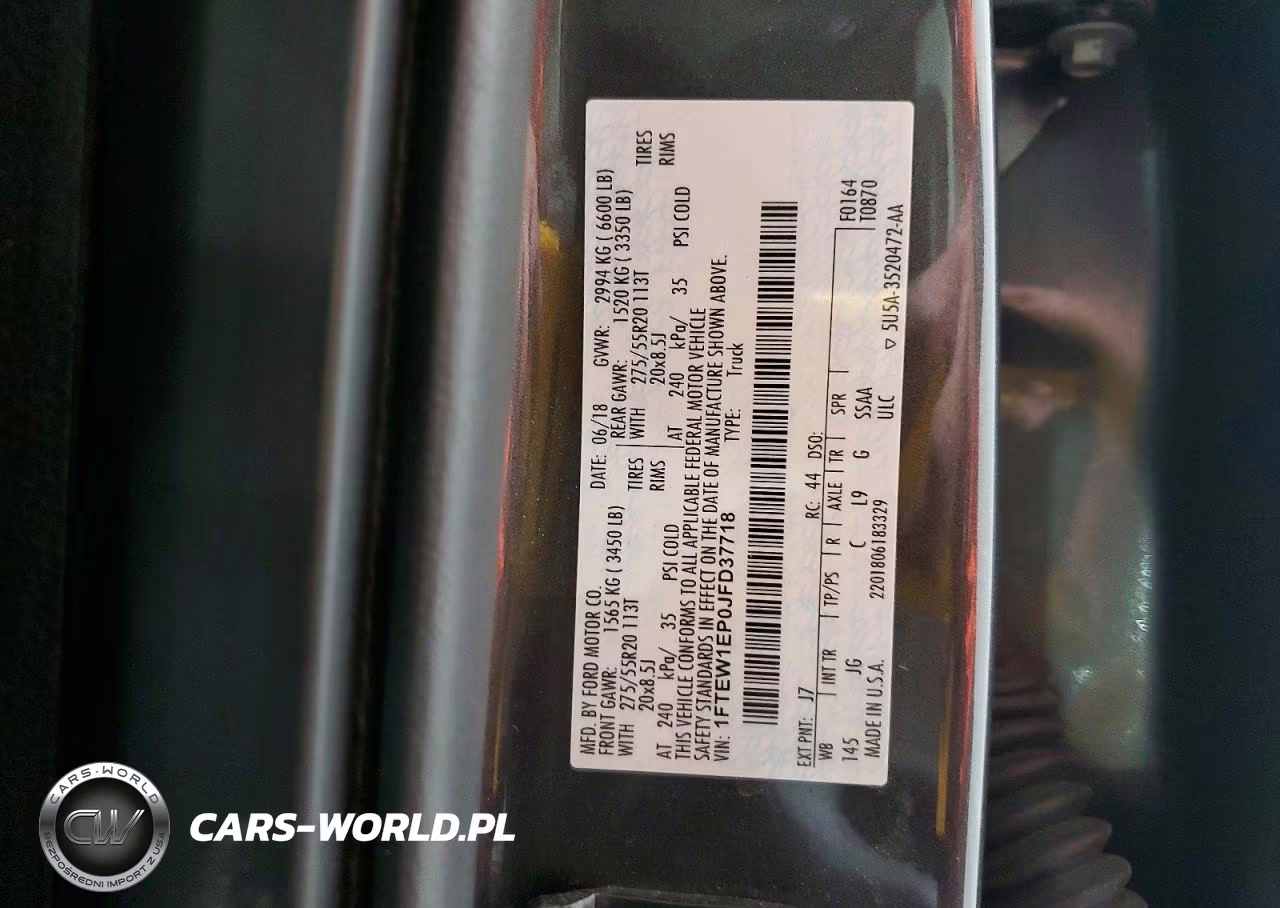 2018 Ford F150 Supercrew VIN:1FTEW1EP0JFD37718 - 12