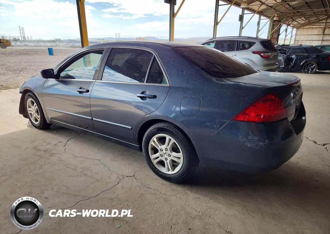 2007 Honda Accord Se VIN:JHMCM56397C010193 - 2