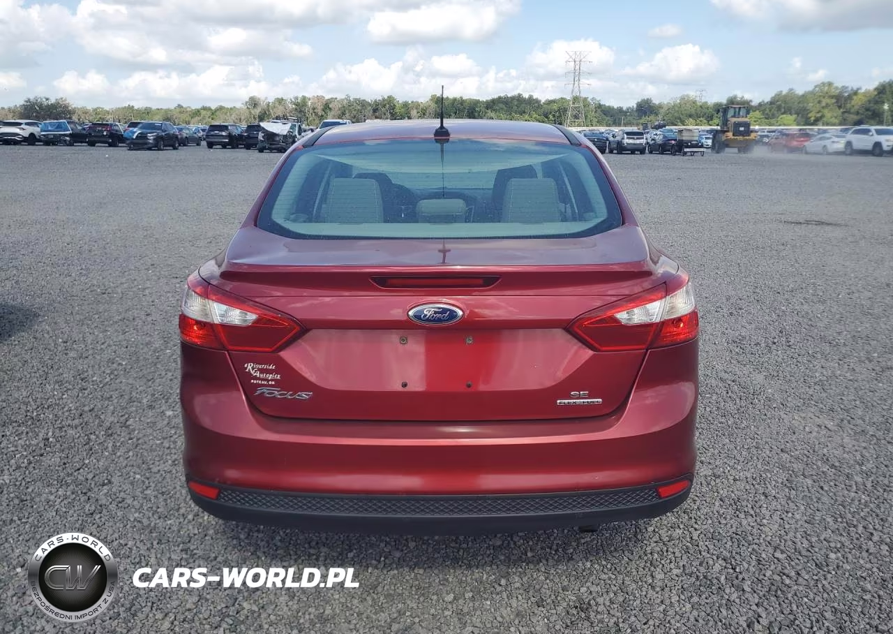 2013 Ford Focus Se VIN:1FADP3F27DL349450 - 6