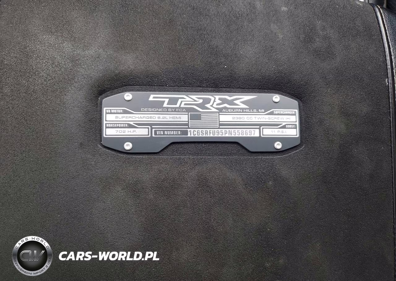2023 Ram 1500 Trx 4X4 5'7 Box VIN:1C6SRFU95PN558697 - 13